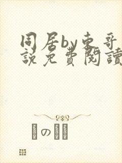 同居by东哥小说免费阅读全文无弹窗