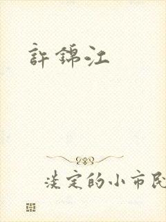 许锦江