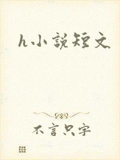h小说短文封面