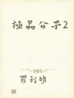 极品公子2封面