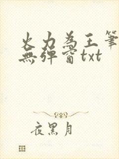 火力为王笔趣阁无弹窗txt
