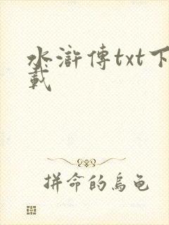水浒传txt下载