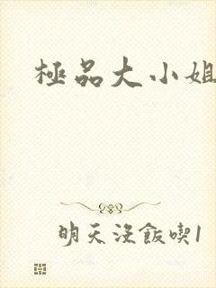 极品大小姐封面