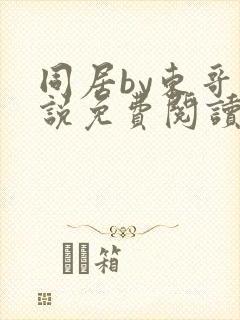 同居by东哥小说免费阅读全文无弹窗封面