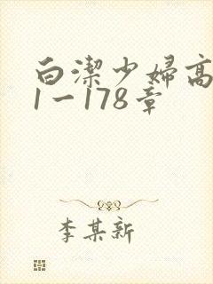 白洁少妇高义第1一178章