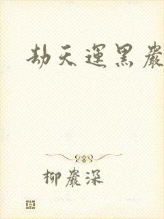 劫天运黑岩