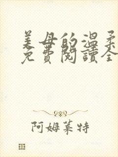 美母的温柔小说免费阅读全文笔趣阁封面