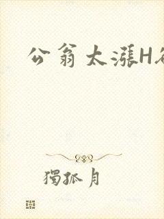 公翁太涨H欲渴