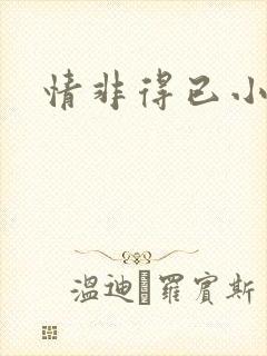 情非得已小说