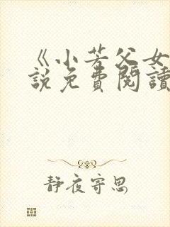 《小芳父女》小说免费阅读封面