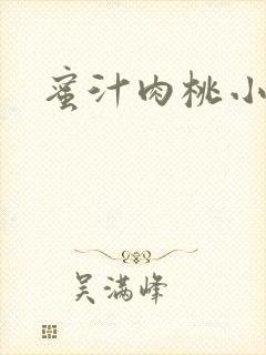 蜜汁肉桃小说