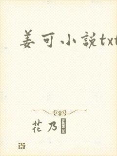 姜可小说txt