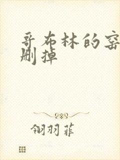 哥布林的窑洞无删掉封面
