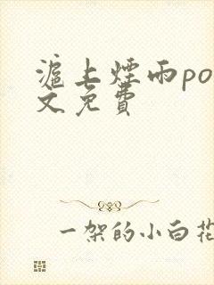 沪上烟雨po全文免费