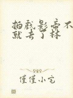 拍戏影帝不小心就去了林封面