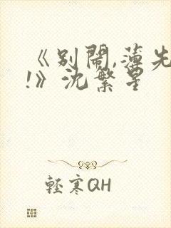 《别闹,薄先生!》沈繁星