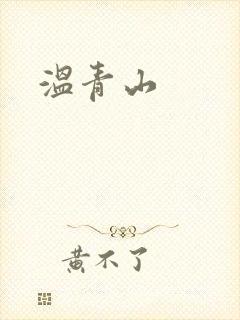 温青山封面