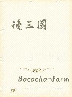 后三国