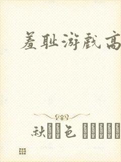 羞耻游戏高h