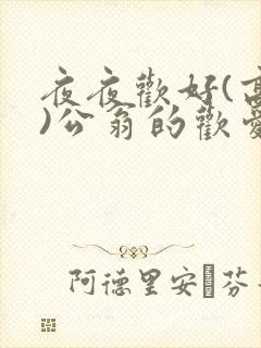 夜夜欢好(高h)公翁的欢爱