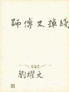 师傅又掉线了