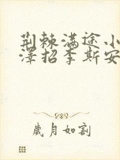 荆棘满途小说李泽招李斯安