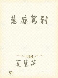 万历驾到
