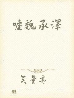 嘘魏承泽