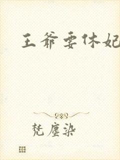 王爷要休妃