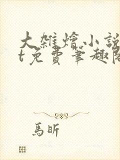 大杂烩小说txt免费笔趣阁