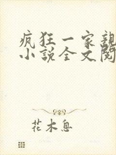 疯狂一家亲陈雪小说全文阅读封面