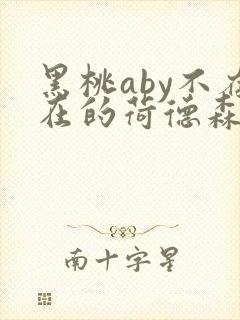 黑桃aby不存在的荷德森笔趣阁