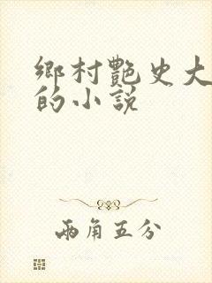 乡村艳史大肉榛的小说封面