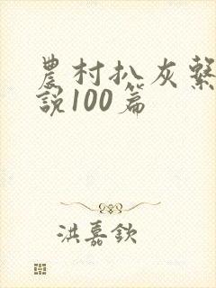 农村扒灰系列小说100篇封面