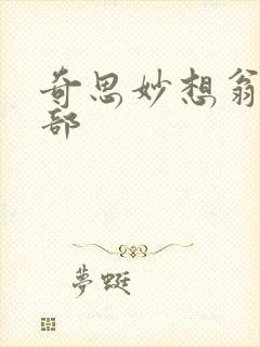 奇思妙想翁十三部