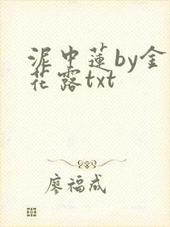 泥中莲by金银花露txt封面