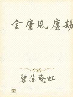 金庸风尘劫