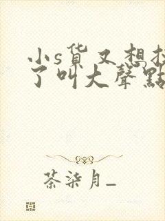 小s货又想挨c了叫大声点