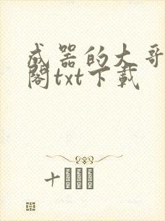 成器的大哥笔趣阁txt下载