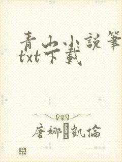 青山小说笔趣阁txt下载封面
