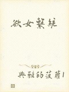 欲女系统封面