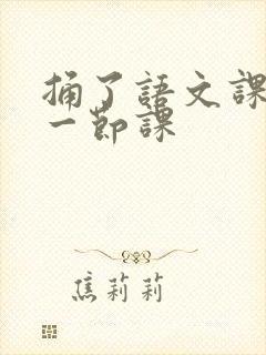 捅了语文课代表一节课封面
