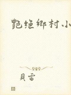 艳绝乡村小说封面