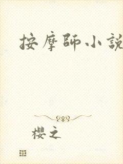 按摩师小说封面