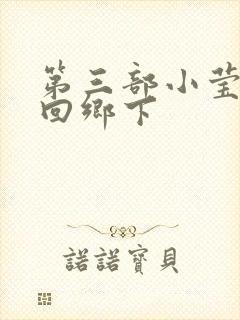 第三部小莹乱翁回乡下