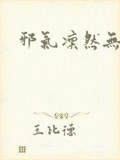 邪气凛然无弹窗