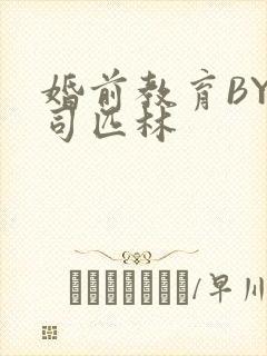 婚前教育BY阿司匹林封面