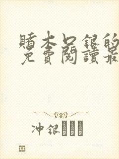 赌木口银的小说免费阅读最新