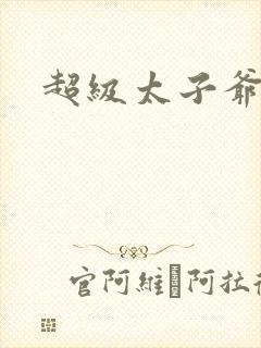 超级太子爷