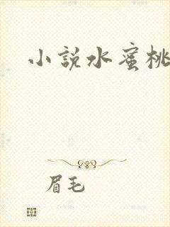 小说水蜜桃封面